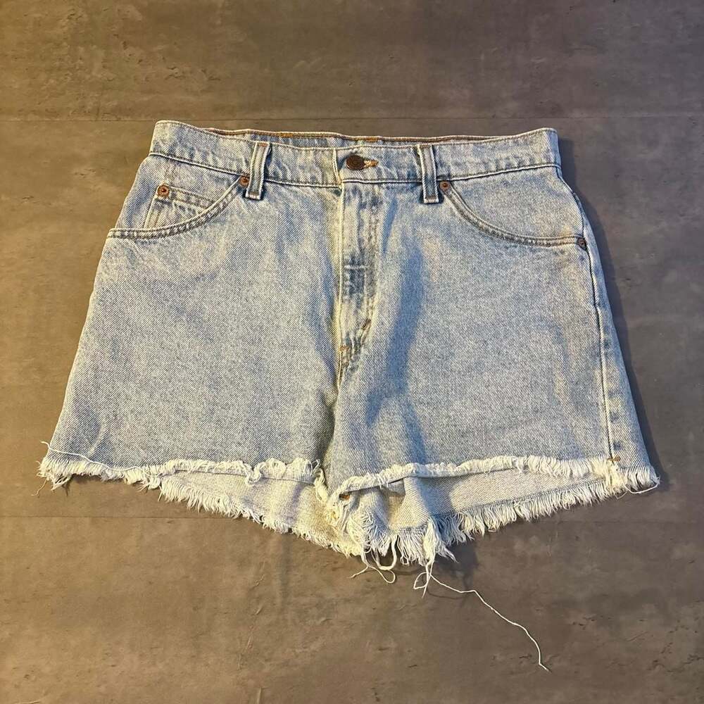 Levi's Orange Tab 910 Regular Fit Denim Shorts